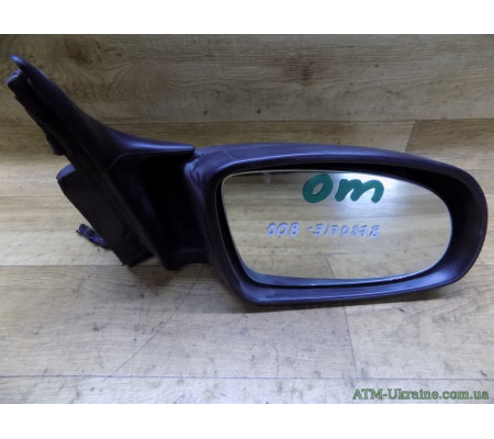 Зеркало заднего вида, боковое, правое, с электроприводом, Opel Omega B, 0815463, 010358, 010357