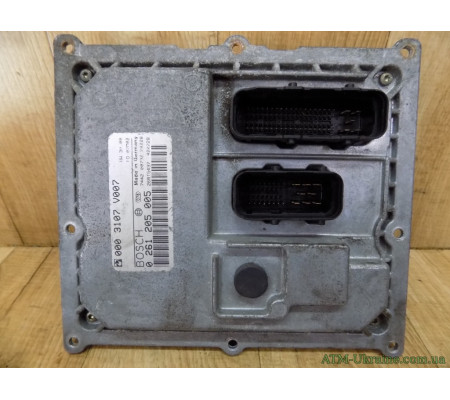 Блок управления двигателем ЭБУ, Smart, 0003107V007, Bosch 0261205005